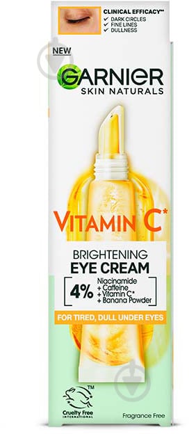 Крем для шкіри навколо очей Garnier Skin Naturals Vitamin C 15 мл - фото 5