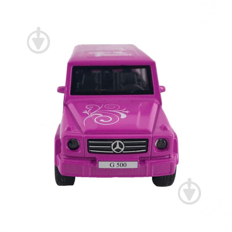 Автомодель Technopark Glamcar Mercedes-Benz G-Class (фіолетовий) 1:43 GCLASS-12GRL-LIL - фото 4