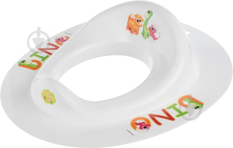 Сиденье для унитаза Maltex Дино белое 5954 - фото 2