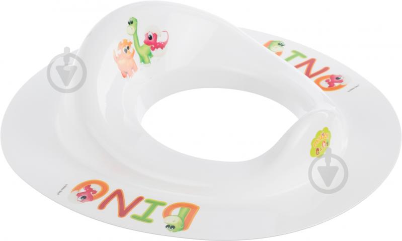 Сиденье для унитаза Maltex Дино белое 5954 - фото 1