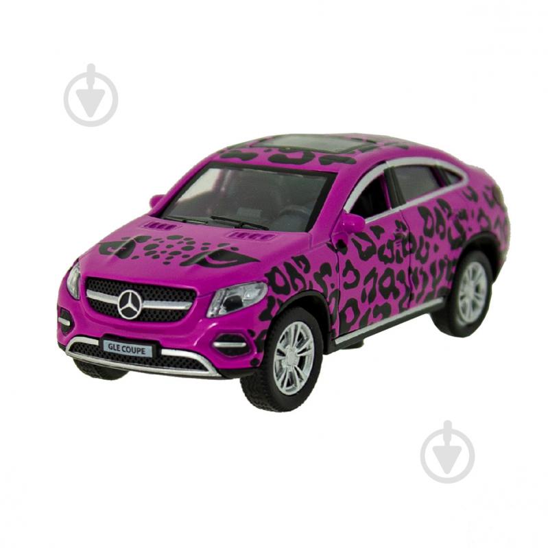 Автомодель Technopark Glamcar Mercedes-Benz Gle Coupe (розовый) 1:43 GLECOUPE-12GRL-PIN - фото 1