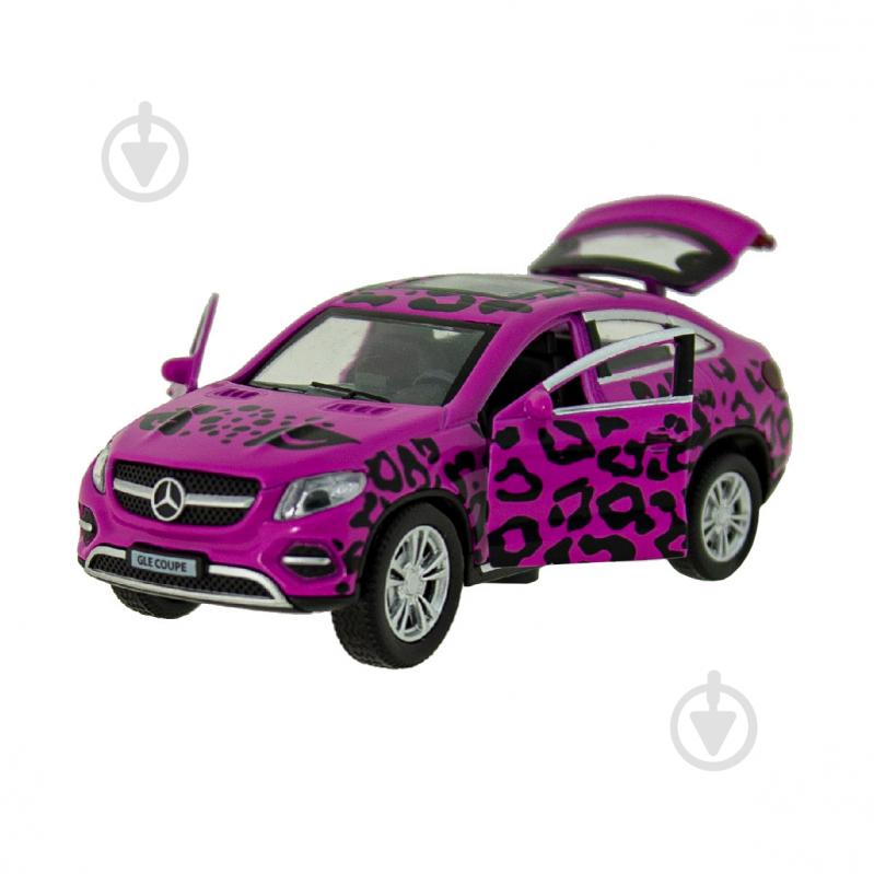 Автомодель Technopark Glamcar Mercedes-Benz Gle Coupe (розовый) 1:43 GLECOUPE-12GRL-PIN - фото 6