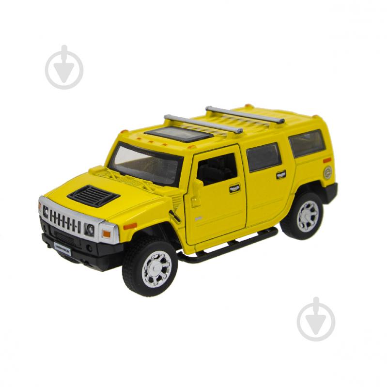 Автомодель Technopark Hummer H2 (жовтий) 1:43 HUM2-12-YE - фото 1