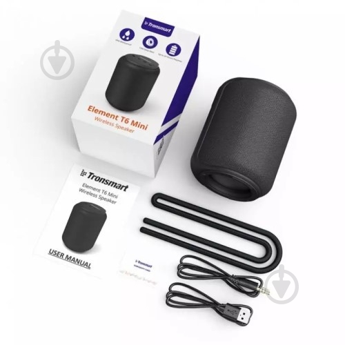 Портативная колонка Tronsmart Element T6 Mini Bluetooth black (364443) - фото 5