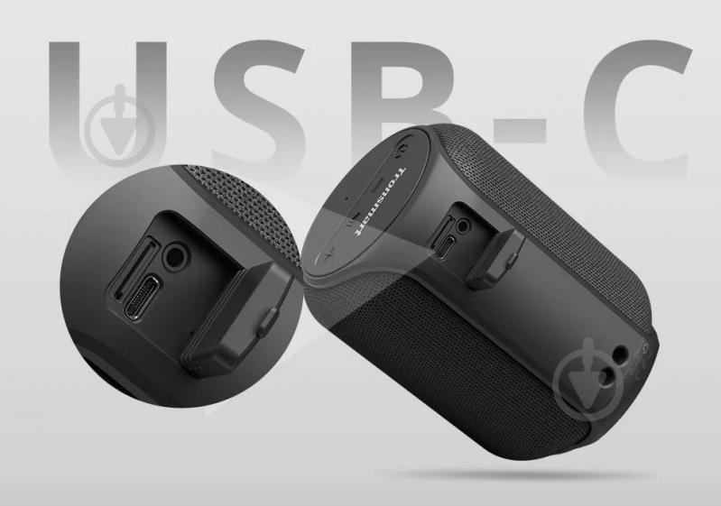 Портативная колонка Tronsmart Element T6 Mini Bluetooth black (364443) - фото 6