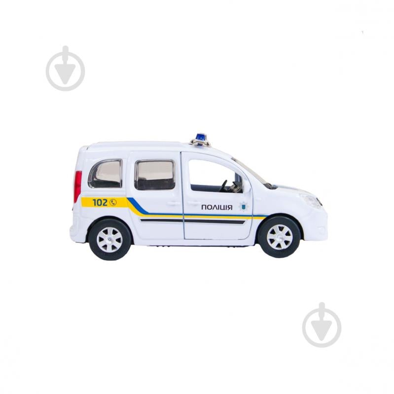 Автомодель Technopark Renault Kangoo Полиция Украины 1:43 KANGOO-P(FOB) - фото 4