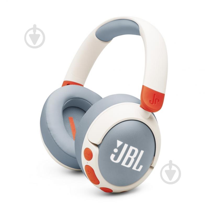 Bluetooth-гарнитура JBL Junior 470NC white (JBLJR470NCWHT) - фото 1