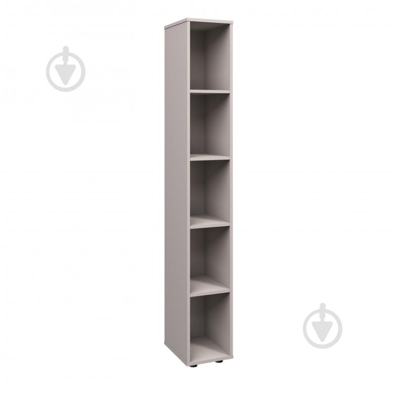 Стелаж Вісент відкритий ГБ13 2100х300х600 мм кашемір / - фото 1 Стелаж Вісент відкритий ГБ13 2100х300х600 мм кашемір / - фото 1