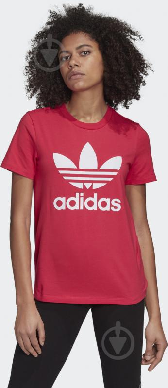 Футболка Adidas TREFOIL TEE GD2312 р.L розовый - фото 1