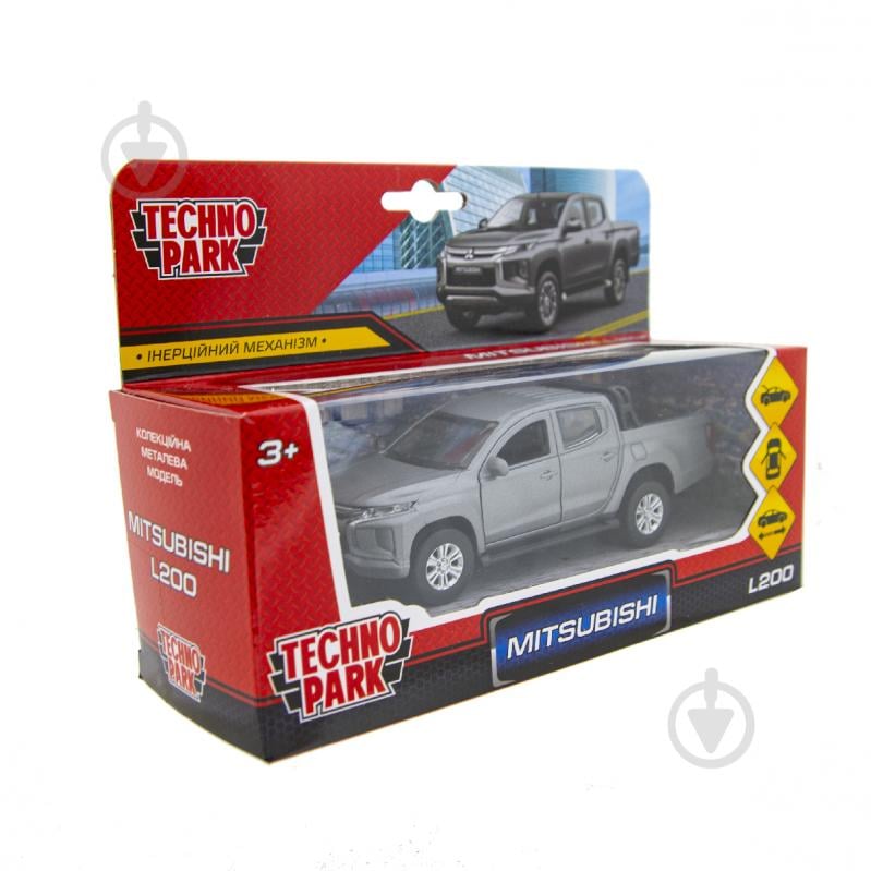 Автомодель Technopark Mitsubishi L200 Pickup (сірий) 1:43 L200-12FIL-GY - фото 9