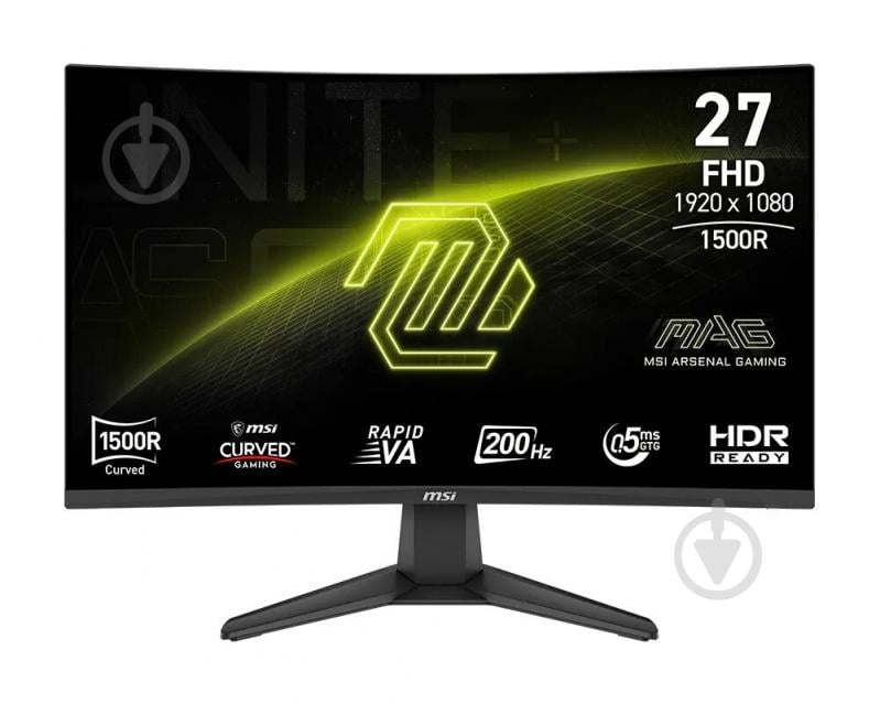 Монитор MSI MAG 276CF-E20 27" (9S6-3CE11M-035) - фото 1