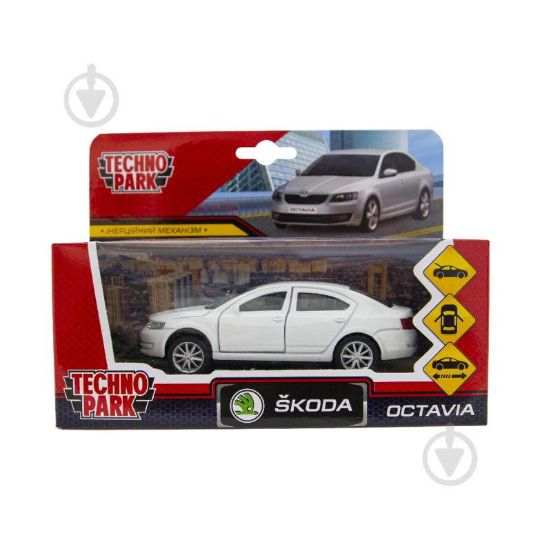 Автомодель Technopark Skoda Octavia (белый) 1:43 OCTAVIA-WH - фото 9