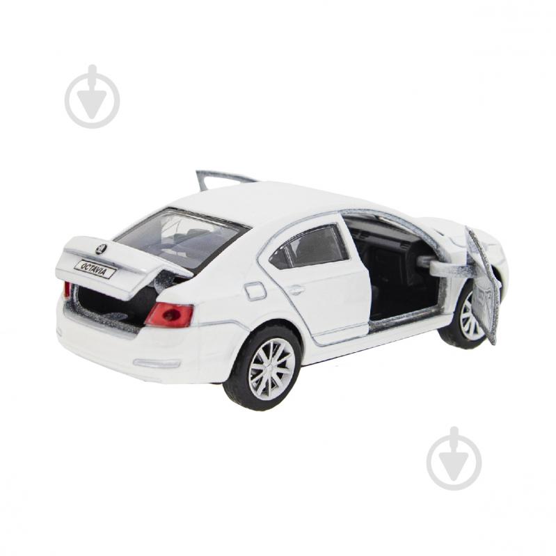 Автомодель Technopark Skoda Octavia (белый) 1:43 OCTAVIA-WH - фото 8