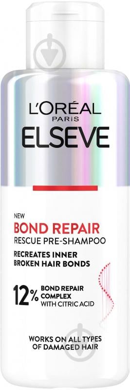 Шампунь Elseve Elseve Bond Repair Before для відновлення пошкодженого волосся 200 мл - фото 1