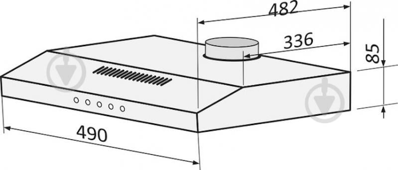 Вытяжка DAHATI CH-500BR - фото 4 Вытяжка DAHATI CH-500BR - фото 4