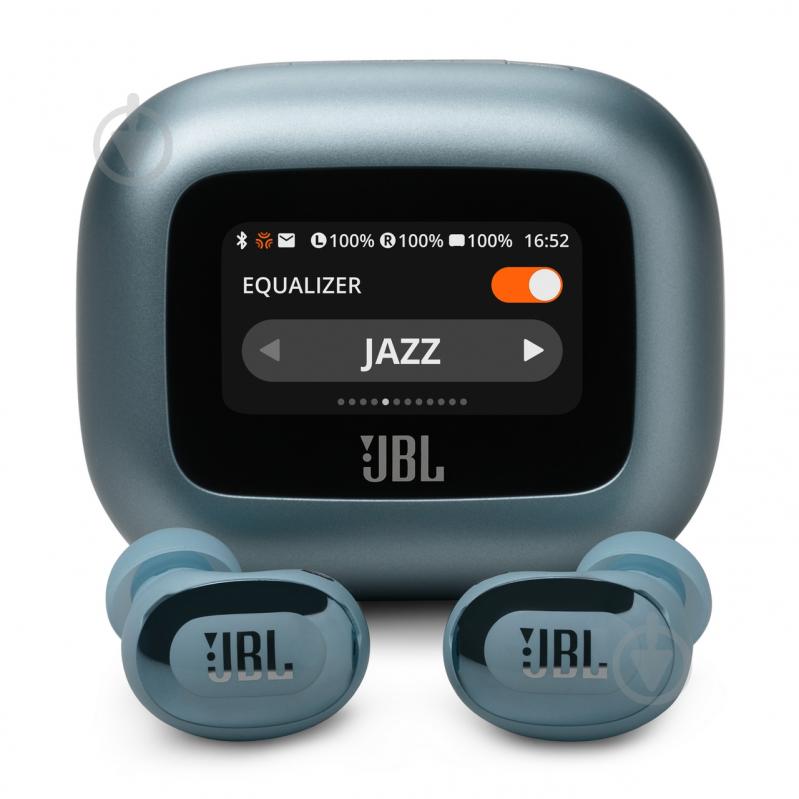 Гарнитура JBL Live Buds 3 blue (JBLLIVEBUDS3BLU) - фото 1