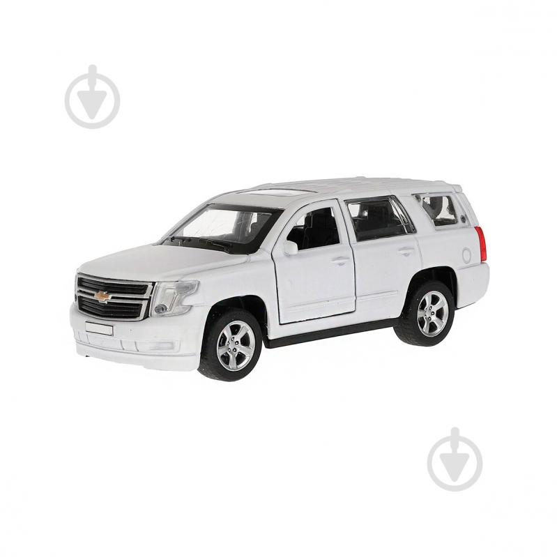 Автомодель Technopark Chevrolet Tahoe (матовий Білий) 1:43 TAHOE-12FIL-WH - фото 1