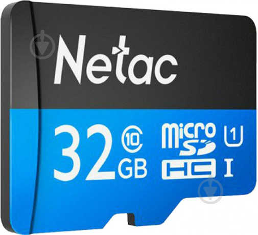 Карта памяти Netac microSDHC 32 ГБ Class 10UHS-I (NT02P500STN-032G-S) U1 - фото 3