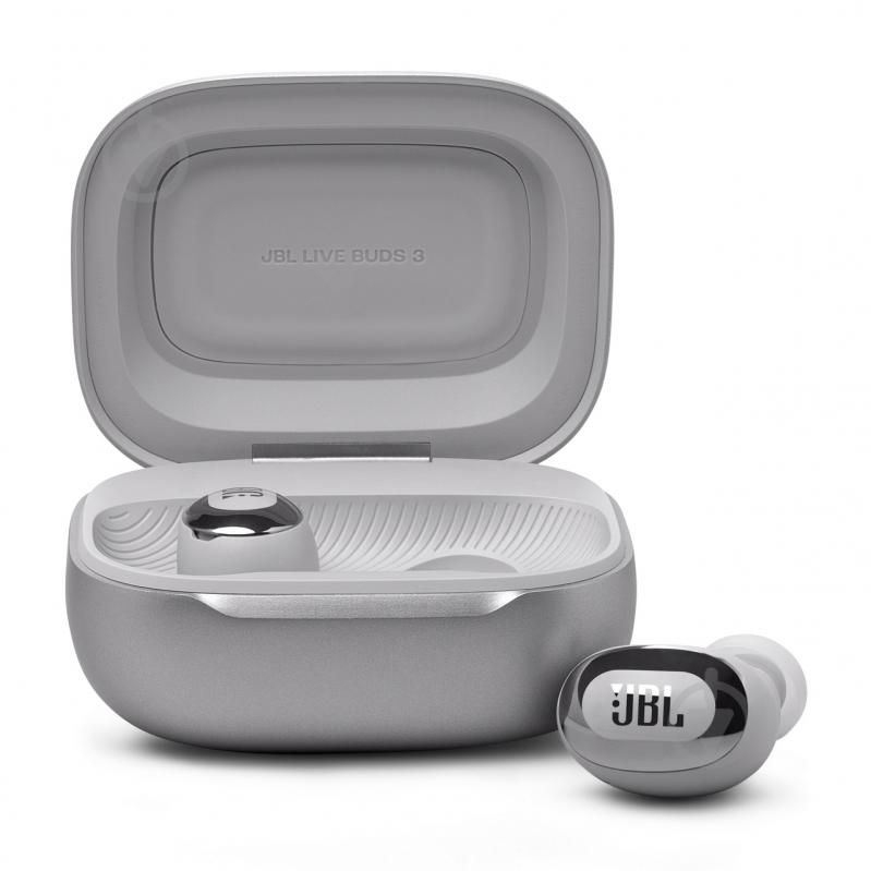 Гарнитура JBL Live Buds 3 silver (JBLLIVEBUDS3SIL) - фото 2 Гарнитура JBL Live Buds 3 silver (JBLLIVEBUDS3SIL) - фото 2