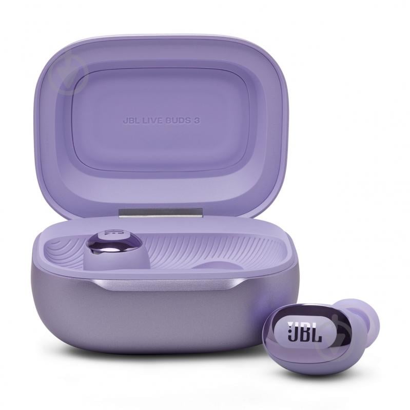 Гарнитура JBL Live Buds 3 purple (JBLLIVEBUDS3PUR) - фото 2