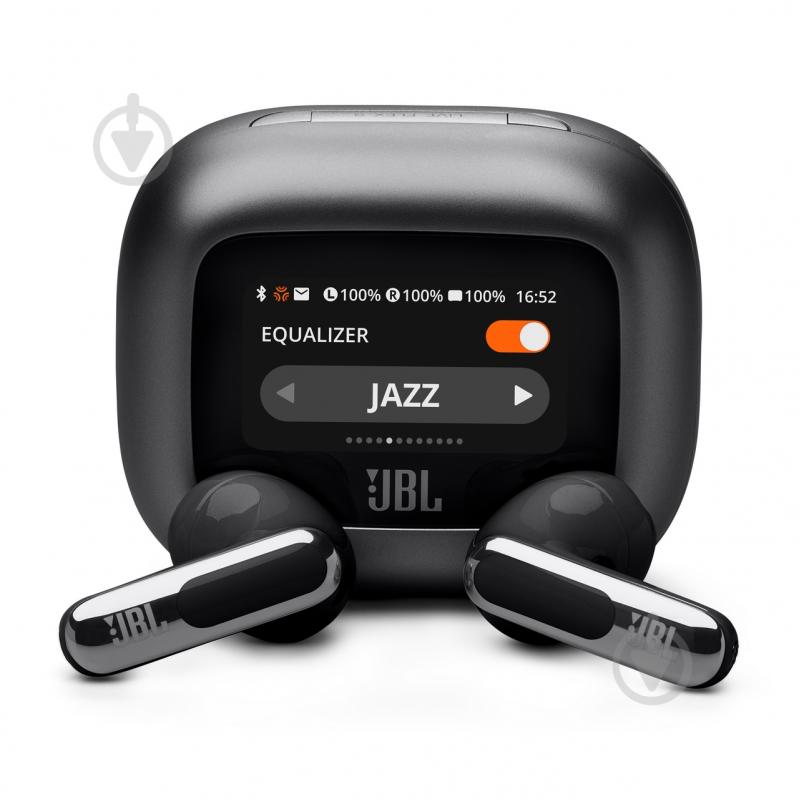 Гарнитура JBL Live Flex 3 black (JBLLIVEFLEX3BLK) - фото 1
