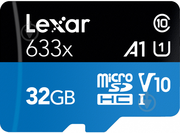 Карта памяти Lexar microSDHC 32 ГБ Class 10UHS-I (LSDMI32GBB633A) - фото 1