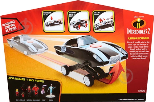 Машинка Jakks Pacific 74867 Суперсемейка 2 - фото 3