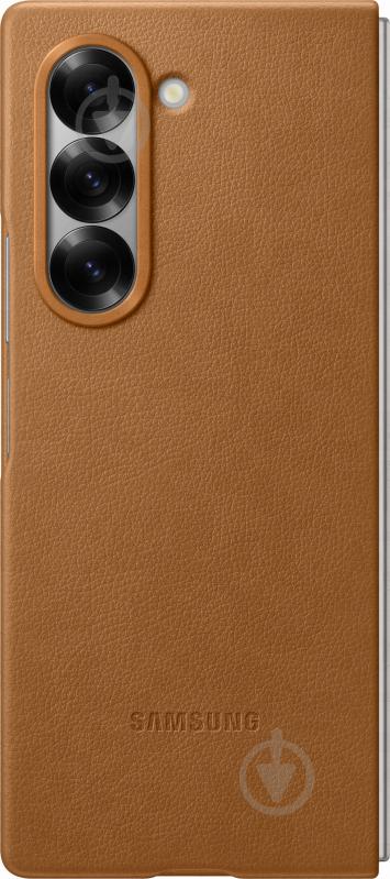 Чехол-накладка Samsung Kindsuit Case Brown (EF-VF956PACGUA) для Fold6 - фото 5