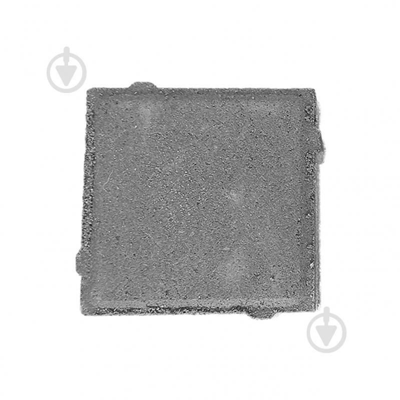 Тротуарная плитка TAMARIN Квадрат 100х100х80 серая - фото 1