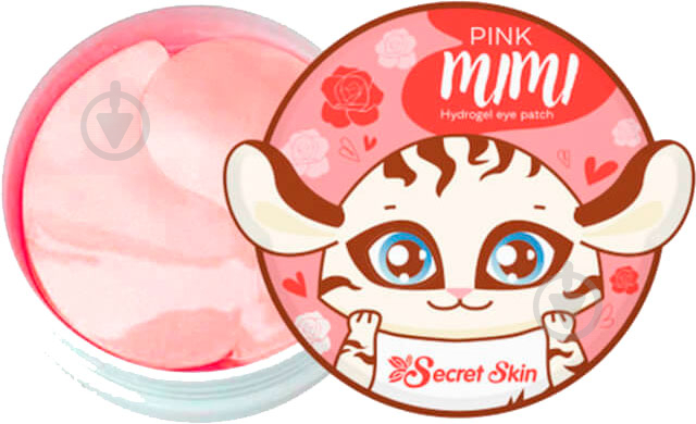 Гідрогелеві патчі Secret Skin Pink Mimi Hydrogel Eye Patch 60 шт./уп. - фото 1