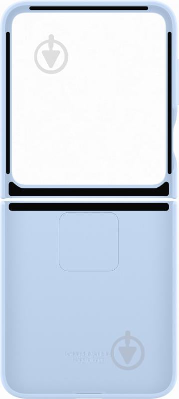 Чехол-накладка Samsung Silicone Case Blue (EF-PF741TLEGUA) для Flip6 - фото 6