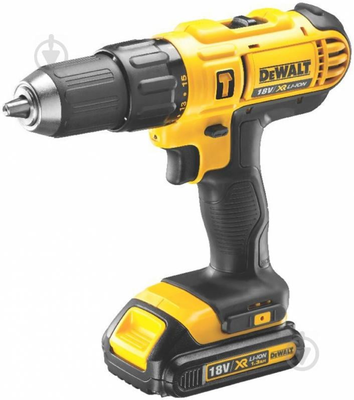 Шуруповерт акумуляторний DeWalt DCD776C2 - фото 1