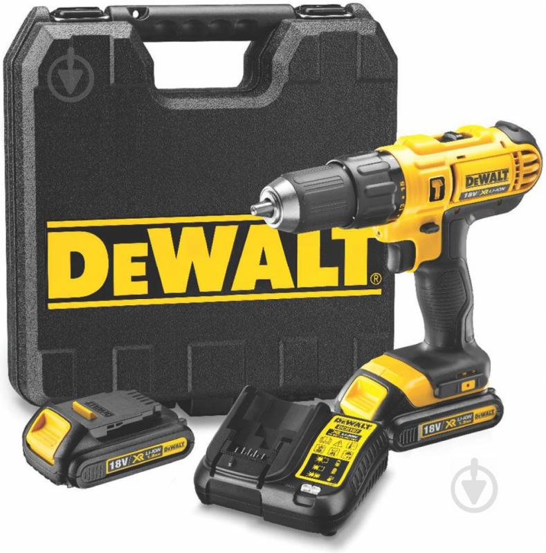 Шуруповерт аккумуляторный DeWalt DCD776C2 - фото 2