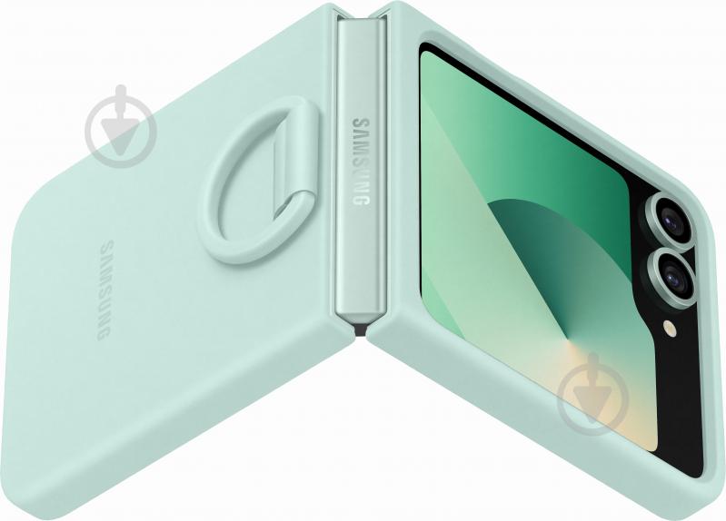 Чохол-накладка Samsung Silicone Case Mint (EF-PF741TMEGUA) для Flip6 - фото 5