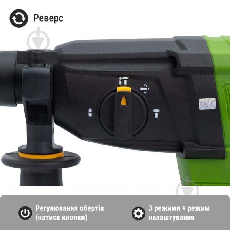 Перфоратор ProCraft PHA-40 (2 АКБ та ЗП) 030043 - фото 4