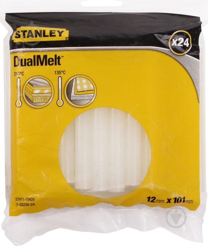 Стержни клеевые Stanley DualMelt 11 мм 24 шт. STHT1-70429 - фото 1