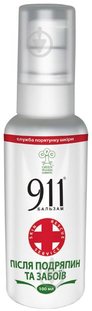 Детский бальзам 911 после царапин и ушибов 100 мл (100142) - фото 1