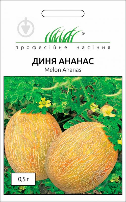 Насіння Професійне насіння диня Ананас 0,5 г - фото 1