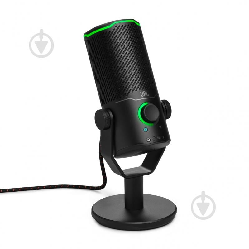 Мікрофон JBL Quantum Stream Studio Chrome (JBLSTRMSTUDIOBLK) - фото 1 Мікрофон JBL Quantum Stream Studio Chrome (JBLSTRMSTUDIOBLK) - фото 1