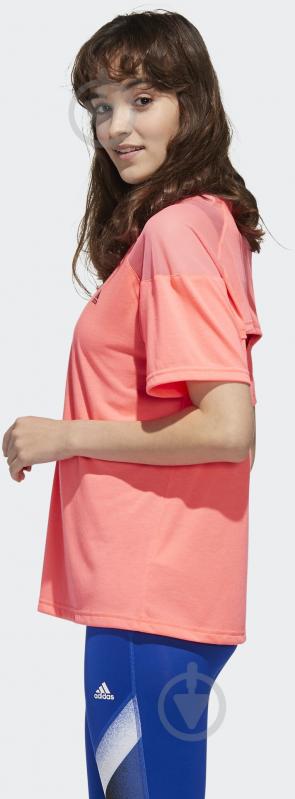 Футболка Adidas W UC T GD4543 р.M розовый - фото 4