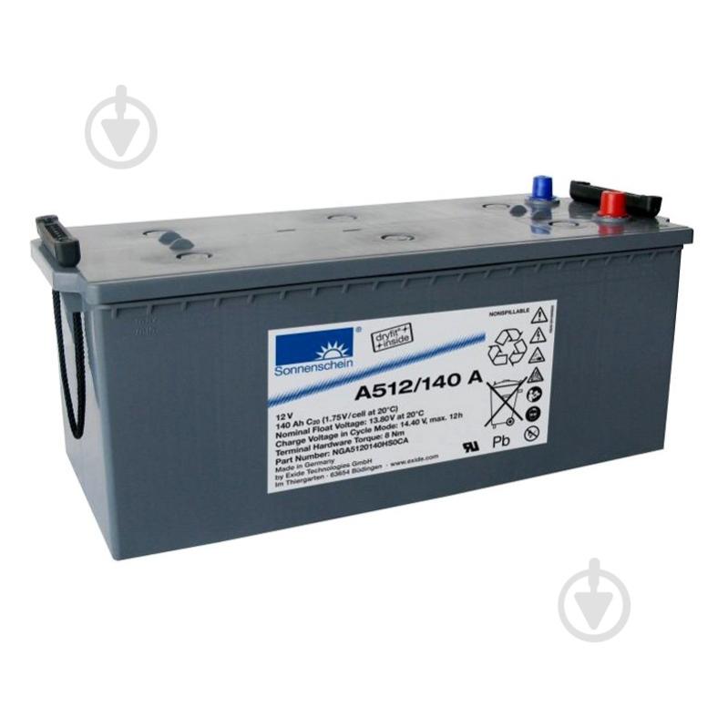 Аккумулятор гелевый Exide 140Ah 770A Max. 12V - фото 1