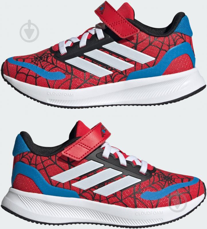 Кроссовки для мальчиков Adidas RUNFALCON SPIDER-MAN IH8743 р.30,5 красные - фото 5