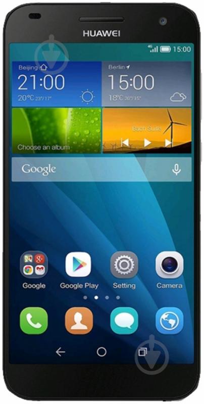 Смартфон Huawei G7-L01 2/16GB grey (51091670) - фото 1 Смартфон Huawei G7-L01 2/16GB grey (51091670) - фото 1