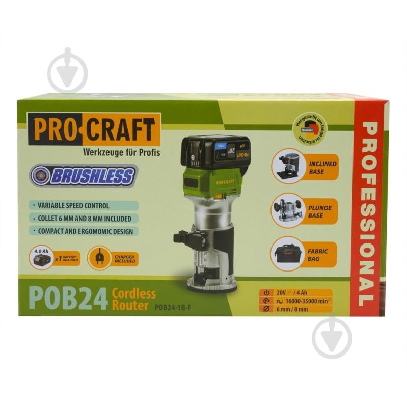 Фрезер ProCraft POB-24 (з АКБ та ЗП) 030249 - фото 19 Фрезер ProCraft POB-24 (з АКБ та ЗП) 030249 - фото 19