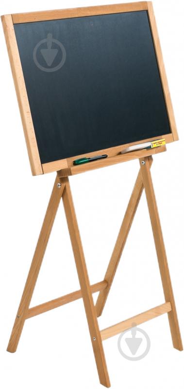 Мольберт двухсторонний Гойдалка (мел и маркер) - фото 1 Мольберт двухсторонний Гойдалка (мел и маркер) - фото 1