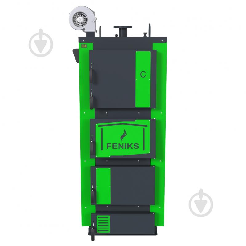 Котел твердотопливный Feniks C 150 кВт plus, толщина стали 6мм - фото 2