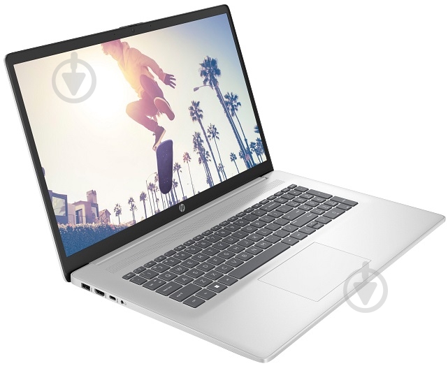 Ноутбук HP Laptop 17-cn4040ua 17,3" (CS8B8EA) natural silver - фото 2 Ноутбук HP Laptop 17-cn4040ua 17,3" (CS8B8EA) natural silver - фото 2
