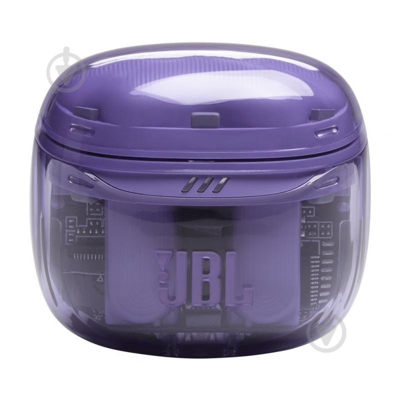 Bluetooth-гарнітура JBL Tune Flex 2 ghost purple (JBLTFLEX2GMAE) - фото 4 Bluetooth-гарнітура JBL Tune Flex 2 ghost purple (JBLTFLEX2GMAE) - фото 4