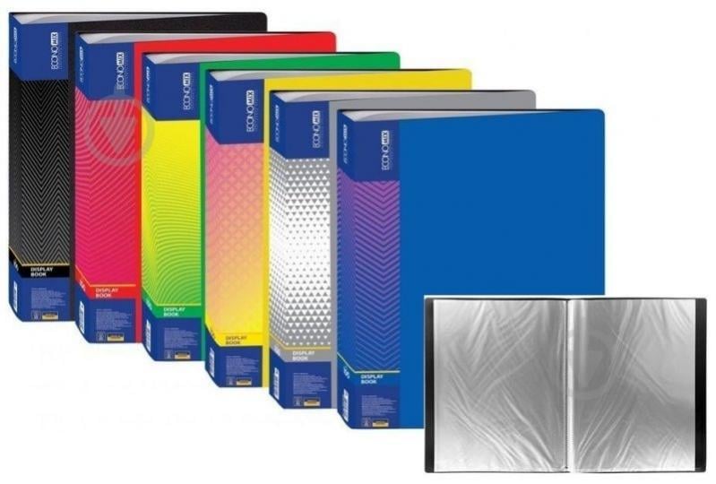 Папка E30604 на 40 файлів колір асорті Economix E30604 - фото 3