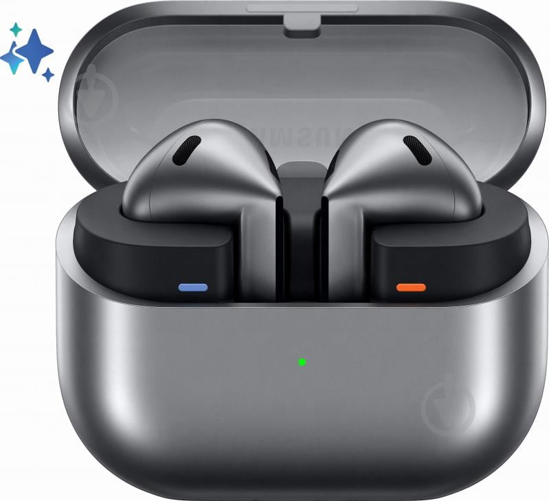 Наушники Samsung Galaxy Buds3 silver (SM-R530NZAASEK) - фото 1